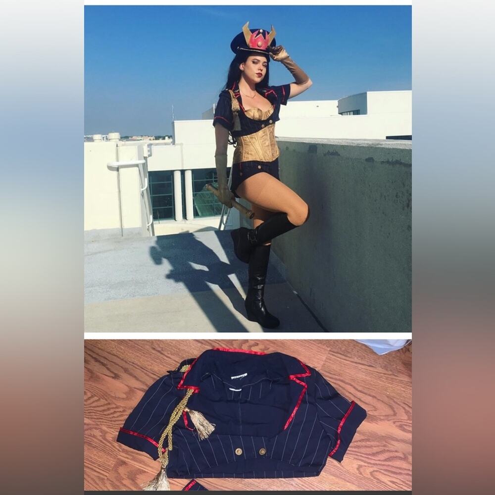 Festival top pinup barda Bombshell